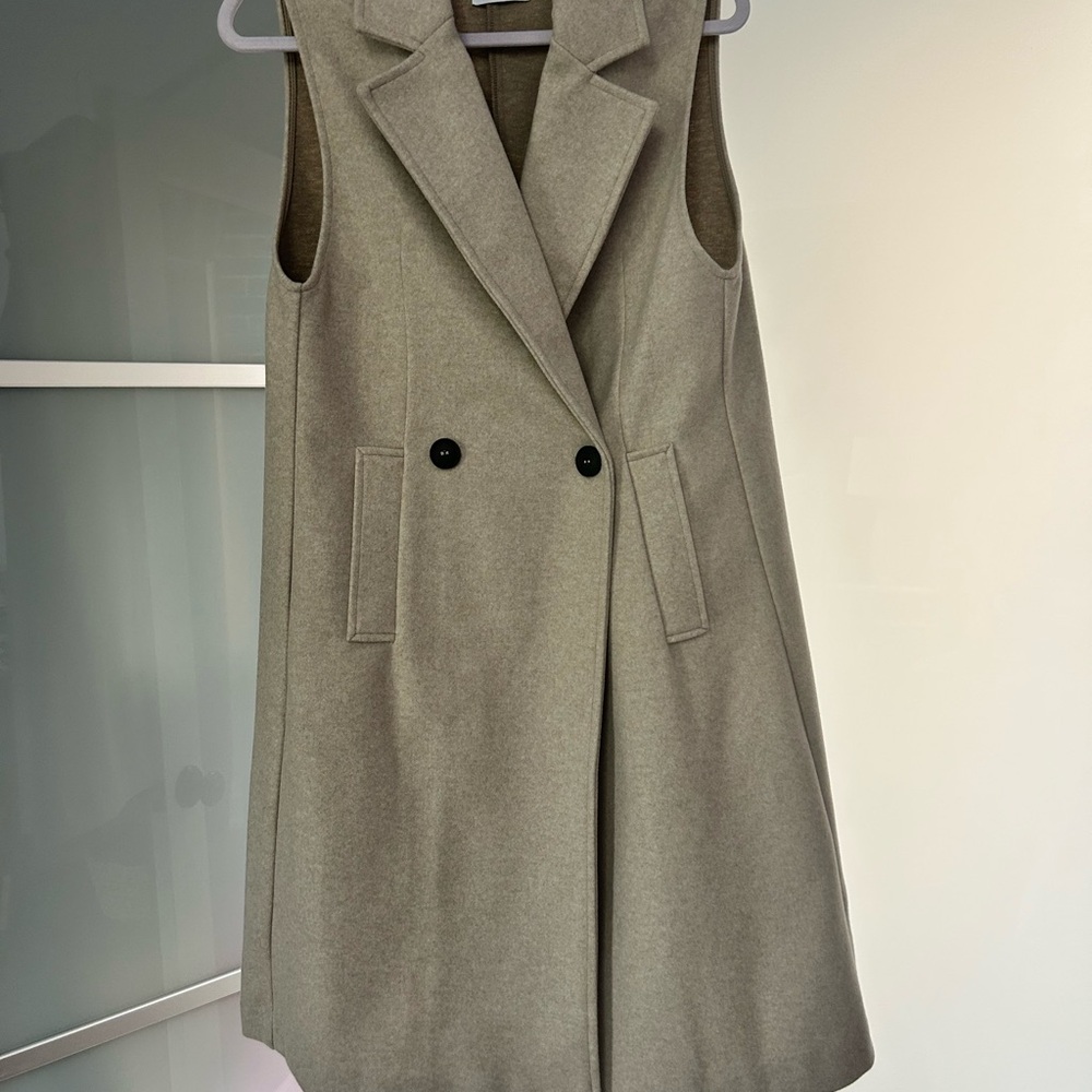 Zara Tan Vest